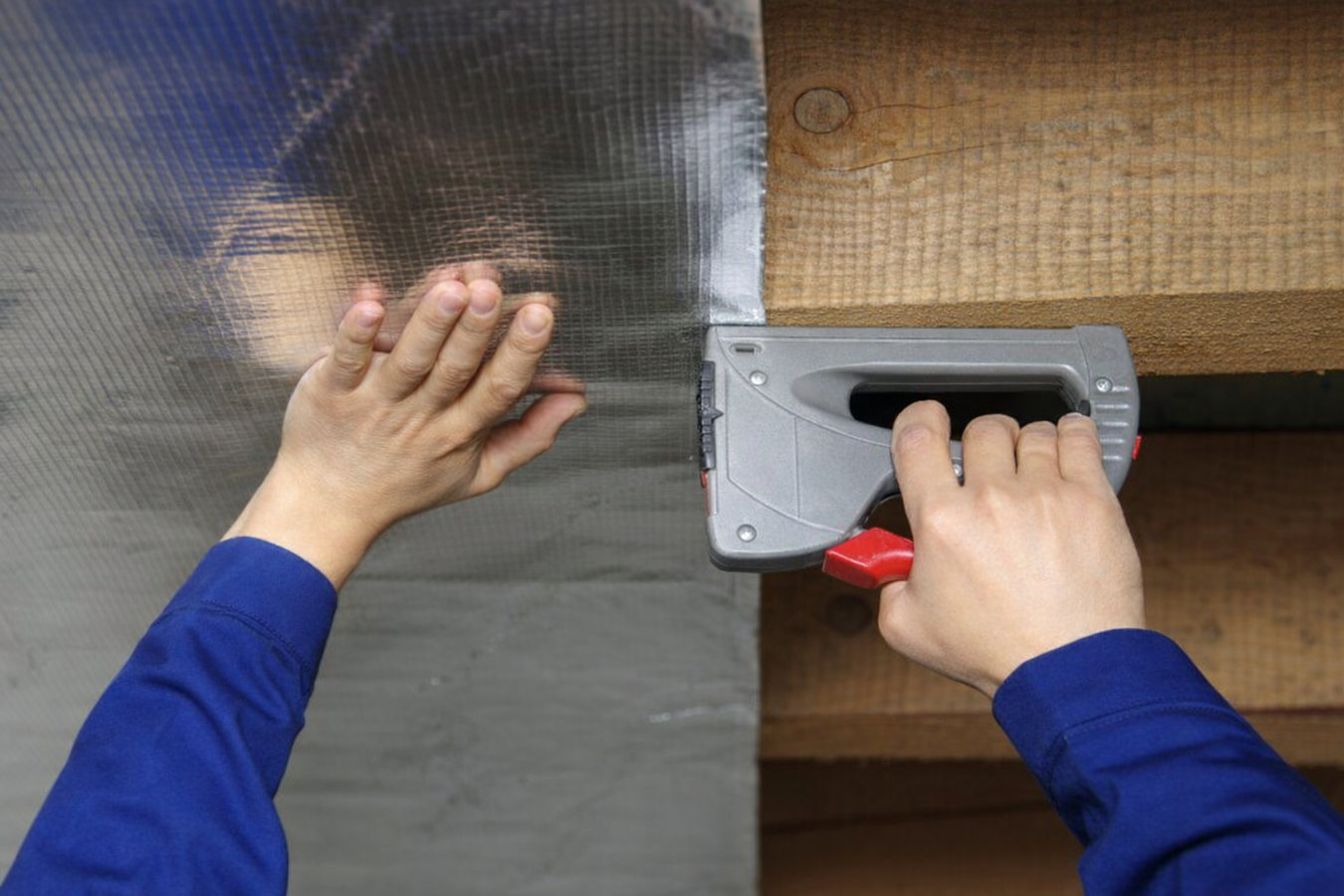 Vapor barrier installation